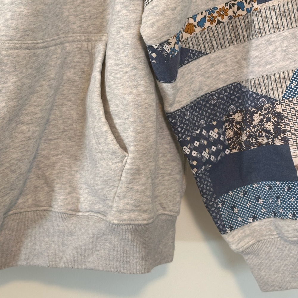 Abercrombie Essential Popover Patchwork Emborider… - image 3